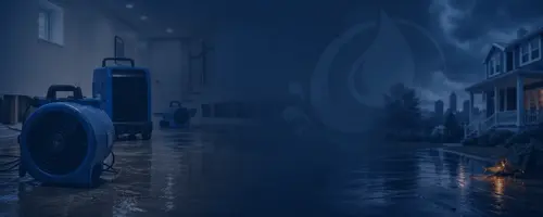 Rapid Waterrepair emergency water damage restoration background